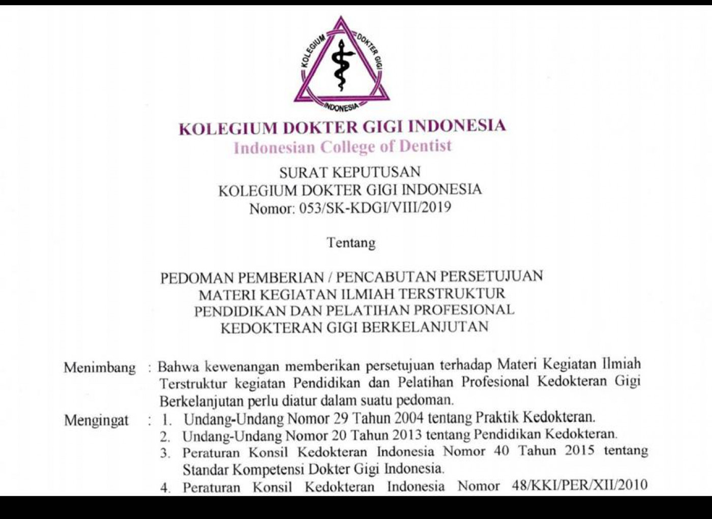 053/SK-KDGI/VIII/2019